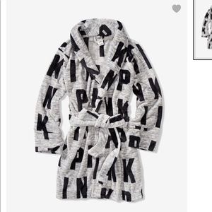 Brand new VS fleece robe (M/L) never opened